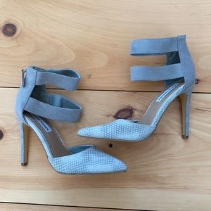 NWOT ✨STEVE MADDEN PRIMMA FAUX SNAKE SKIN SUEDE